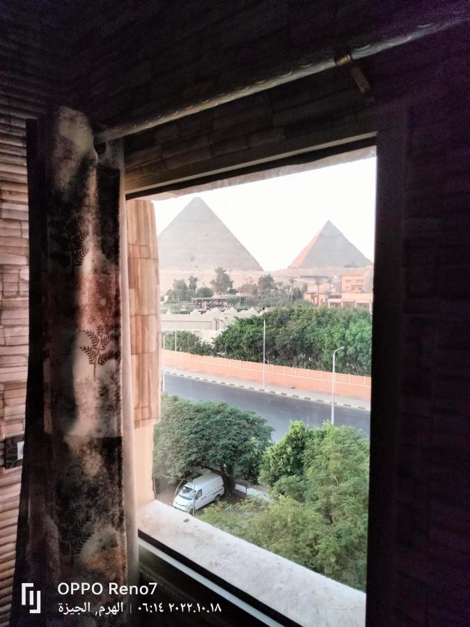 Hostel View Pyramids Kairo Bagian luar foto